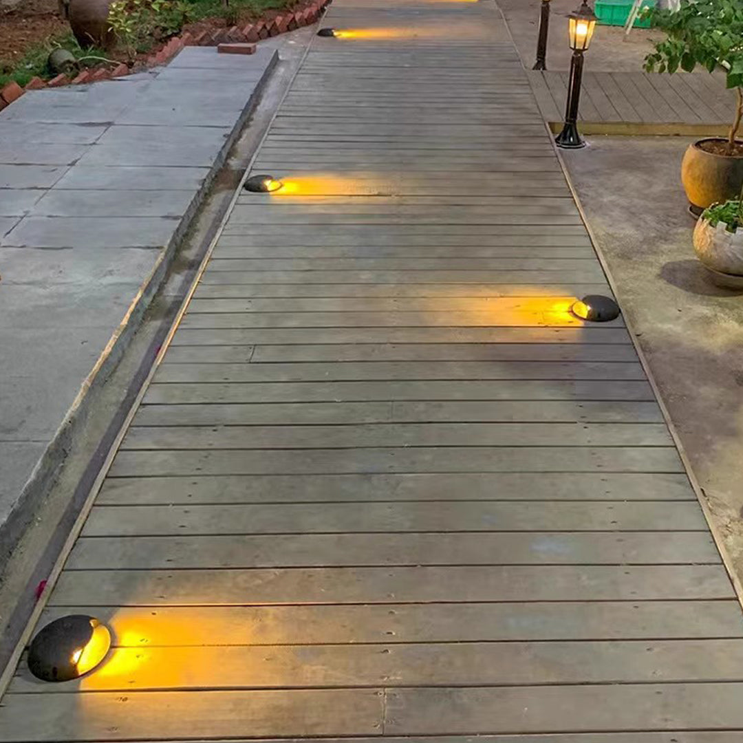 Outdoor Well Lights Side-Lit Minimalist Style