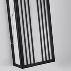 Rectangular Exterior Wall Sconce Resin Waterproof LED Light