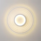Multiple Circles Dimmable LED Modern Flush Mount Lighting Ceiling Lights for Bedroom