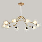 Geometric LED Nordic Glass Sputnik Chandeliers Pendant Light Hanging Lamp