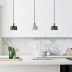 Nordic Ceramic Pendant Lighting Marble Metal Ceiling Lights