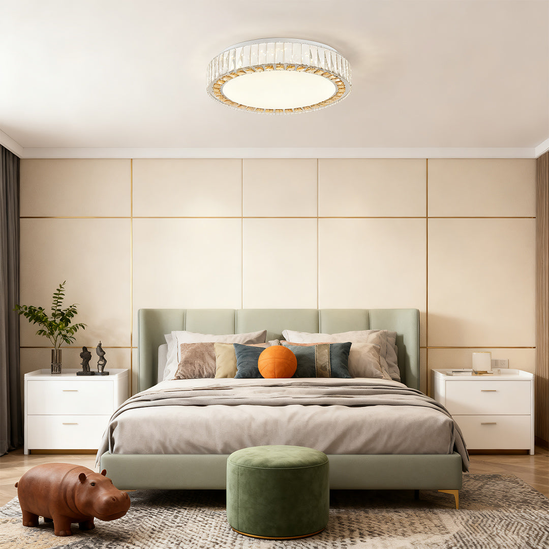 Crystal Ceiling Light Modern Minimalist Luxury Lamp