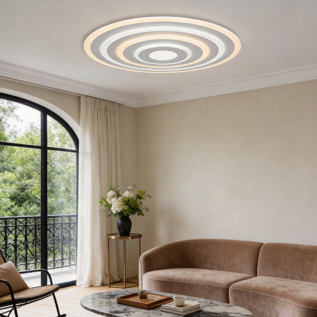 Round Flush Mount Ceiling Light Modern LED Ceiling Lamp
