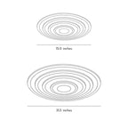 Round Flush Mount Ceiling Light Modern LED Ceiling Lamp