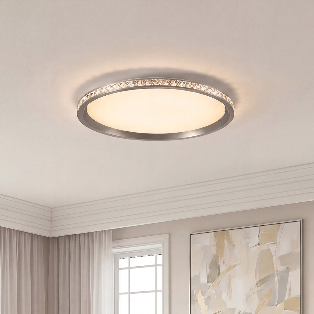 Round Flush Mount LED Lights Minimalist Ultra Thin Ceiling Light