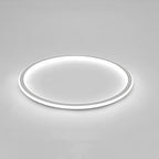 LED Circle Ceiling Lamp Simple Acrylic Metal Light