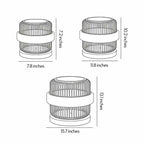 Round Pillar Lights Outdoor Waterproof Garden Landscape Light
