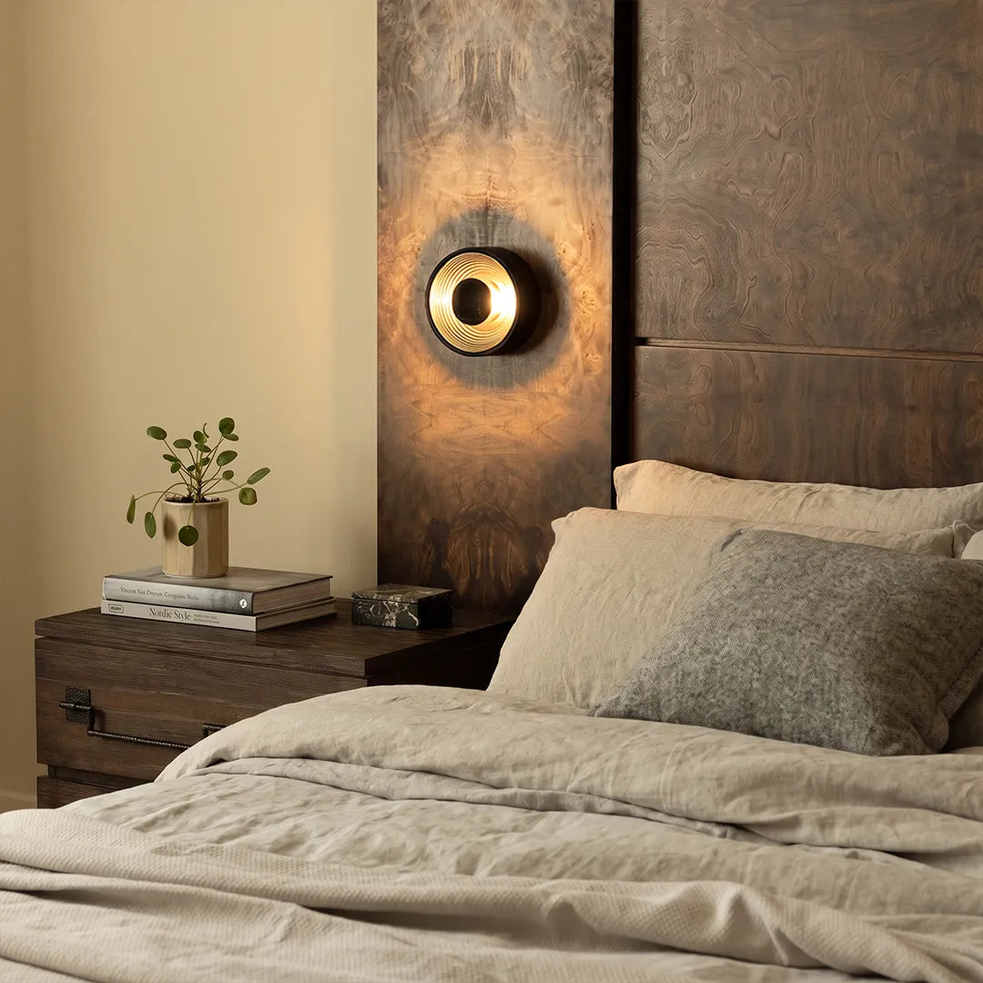 Round Wall Sconce Modern Luxury Artistic Accent Light