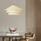 Tiered Pendant Light Multi-layer Parchment Paper Lamp