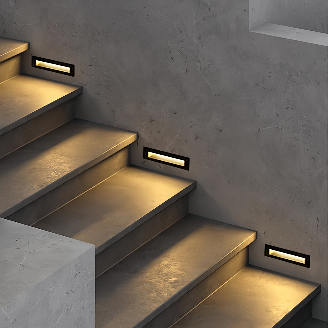 Deck Lights for Steps Modern Minimalist Embedded Outdoor Step Lights