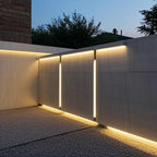Seamless Corner-Mount LED Strip Light Industrial Style Silicone Lighting