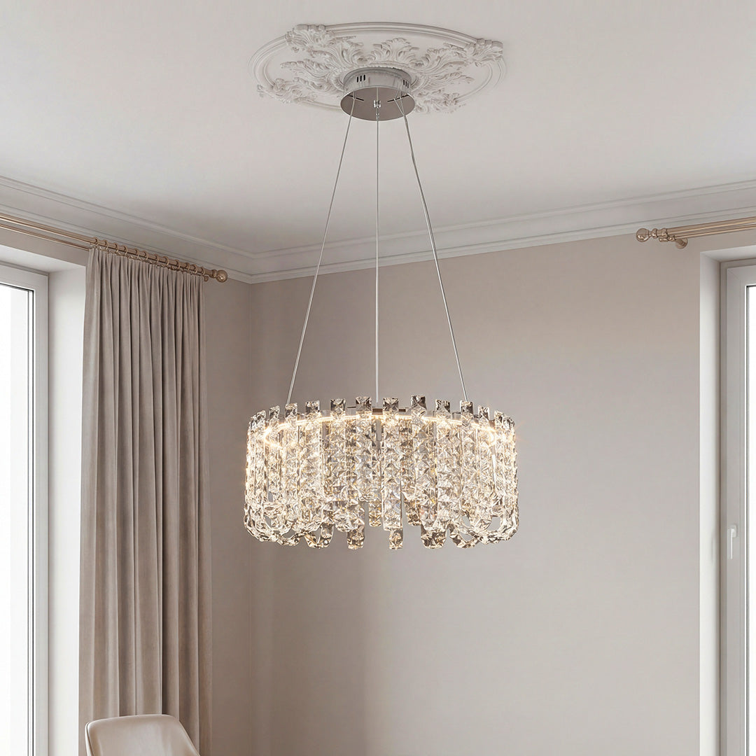 Crystal Chandelier Modern Minimalist Luxury Ceiling Light