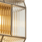 Solar Powered Outdoor Pillar Lights All-Copper Gate Light