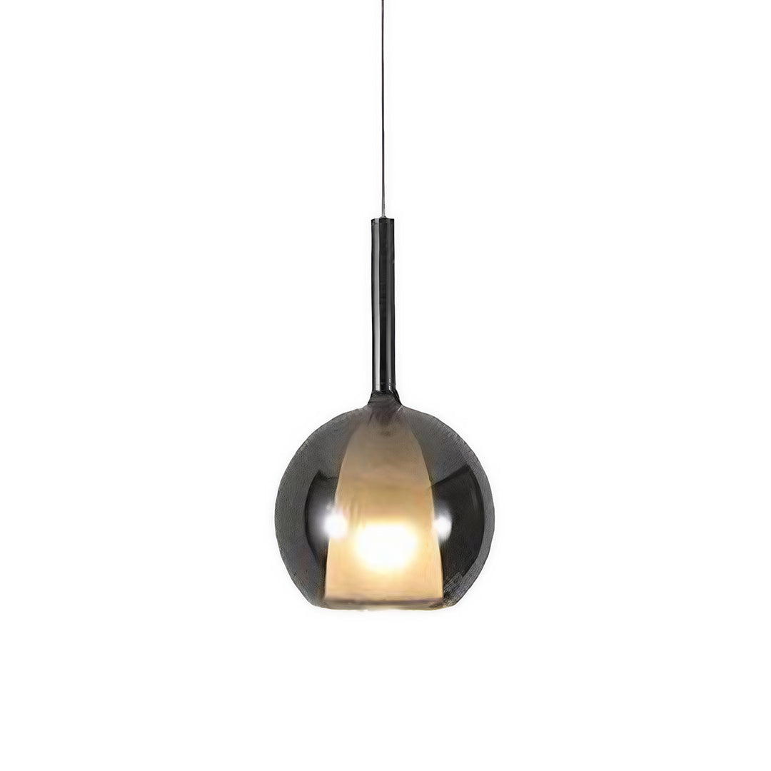 Glass Ball Pendant Light Nordic LED Glass Art Island Light