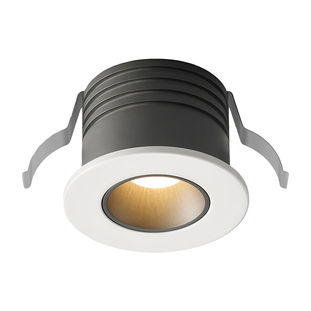 6 PCS Mini LED Spotlights Deep Recessed Anti-Glare Open-Hole Light