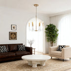 Acrylic Chandeliers with Elegant Minimalist Design Chic Ceiling Light
