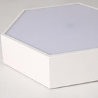 Geometric Shaped LED Wireless Control Modern Ceiling Lights Flush Mount Lighting