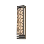 Square Wall Sconce Light Artificial Cloud Stone Waterproof Lamp