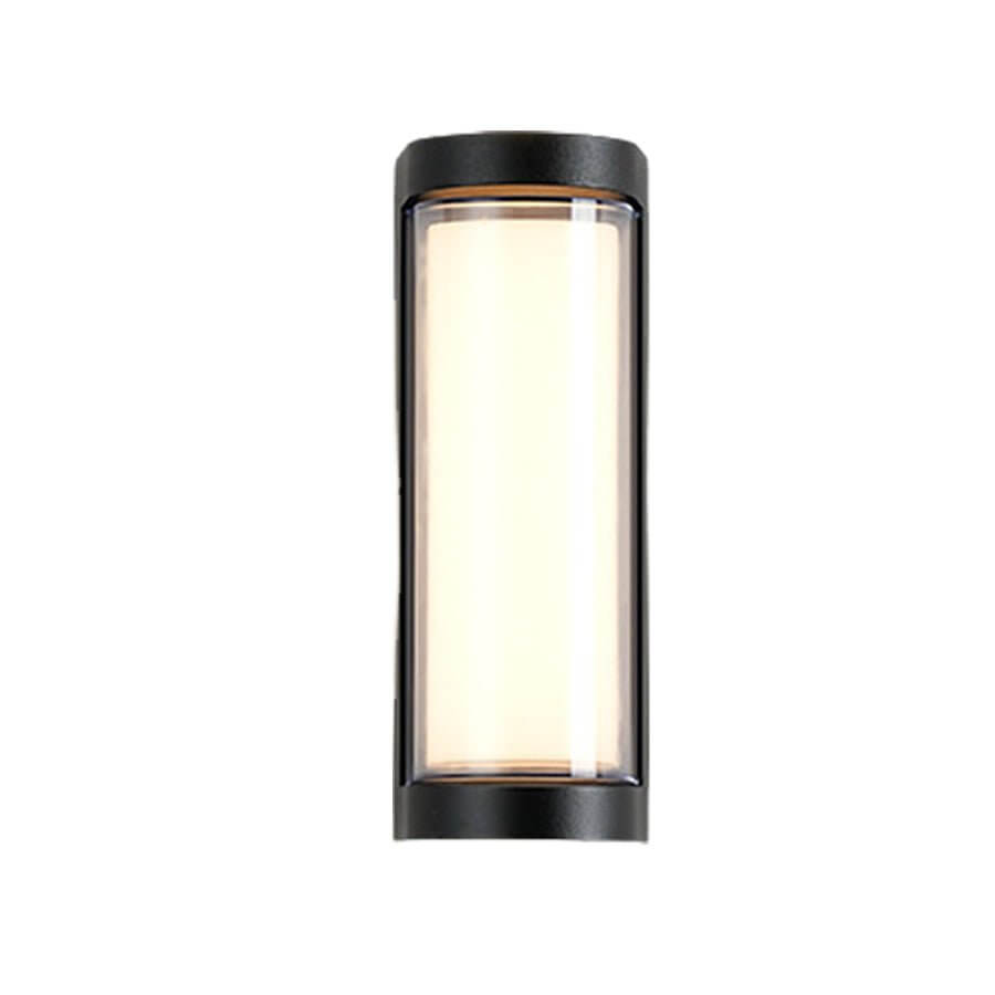 Sleek Dual-Directional Outdoor Wall Light with Modern Arc & Rectangular Designs
