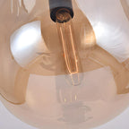 Sleek Industrial Glass Can LED Pendant Light