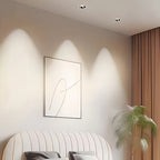 2 PCS LED Indoor Ceiling Spotlights Deep Anti-Glare Light