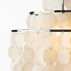 Small Staircase Chandelier American Country Shell Ceiling Light