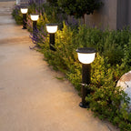 LED Landscape Path Light Modern Bowl-Shade Outdoor Lawn Light