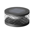 Solar Cylinder Pillar Light Creative Waterproof Modern Light