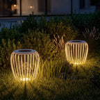 Solar Garden Lanterns Modern Waterproof LED Outdoor Lamp