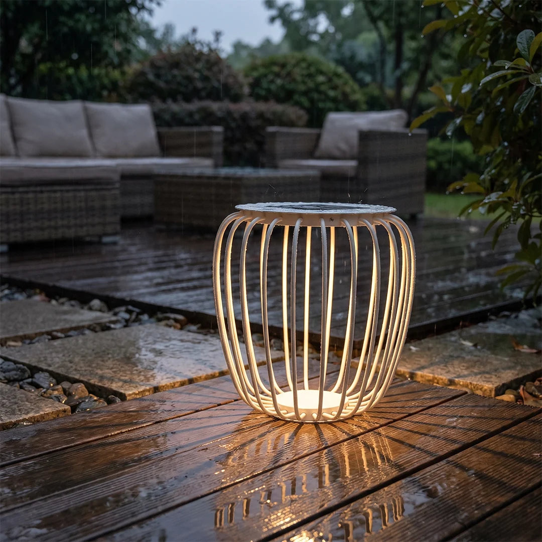 Solar Garden Lanterns Modern Waterproof LED Outdoor Lamp