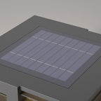 Solar Gate Pillar Lights Modern Outdoor Waterproof Light