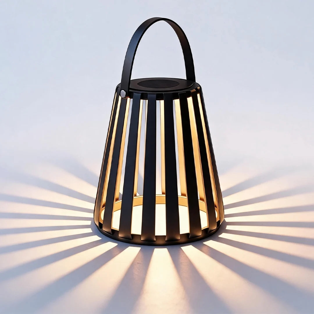 Portable LED Light Lantern Solar Outdoor Landscape Light