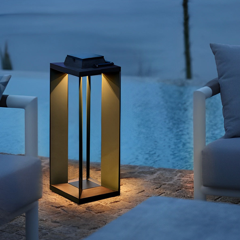 Solar Lantern Portable Modern Creative LED Black Light