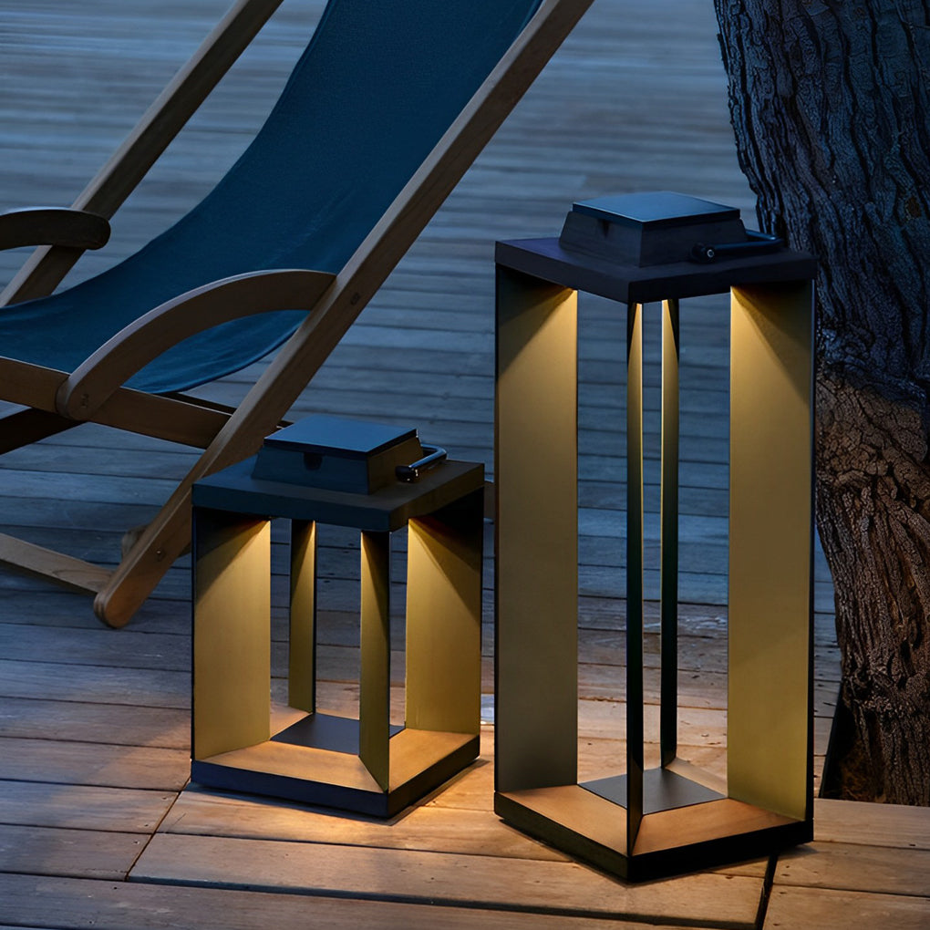 Solar Lantern Portable Modern Creative LED Black Light
