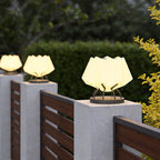 Solar LED Pillar Lights Modern Outdoor Waterproof Light