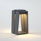 Waterproof Solar Deck Lights Minimalist Trapezoid LED Light