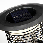 Solar Light Bug Zapper Solar Garden Purple-Light Mosquito Killer Lamp