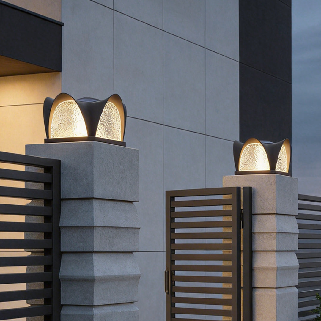 Solar Light Pillar Creative Decorative Waterproof LED Light