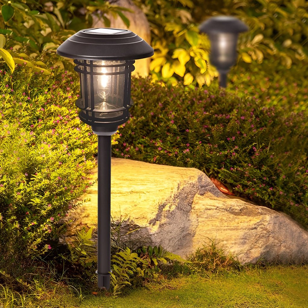 Durable Solar Outdoor Lights with Stainless Steel and Glass