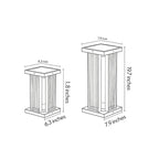 Contemporary Bollard Lights Outdoor Waterproof Bollard Lawn Light