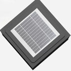 Solar Outdoor Pillar Lights Modern E27 Courtyard Lights