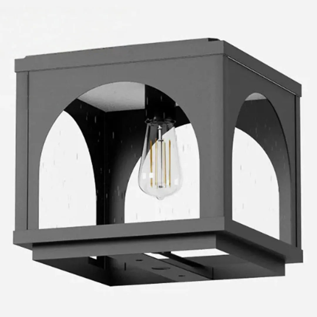Solar Outdoor Pillar Lights Modern E27 Courtyard Lights