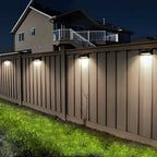 4 PCS Solar Outdoor Wall Lights Dusk to Dawn Waterproof Ambient Light