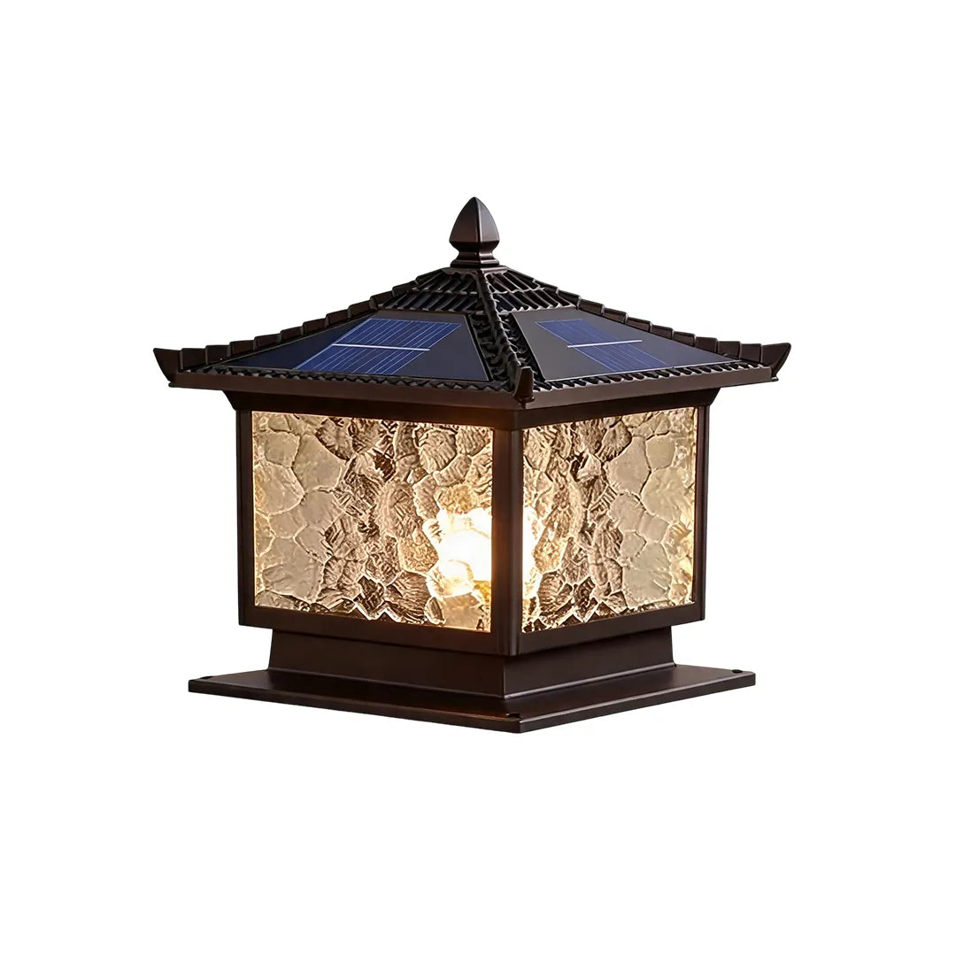 Landscape Pillar Lighting Vintage Roofline Outdoor Light
