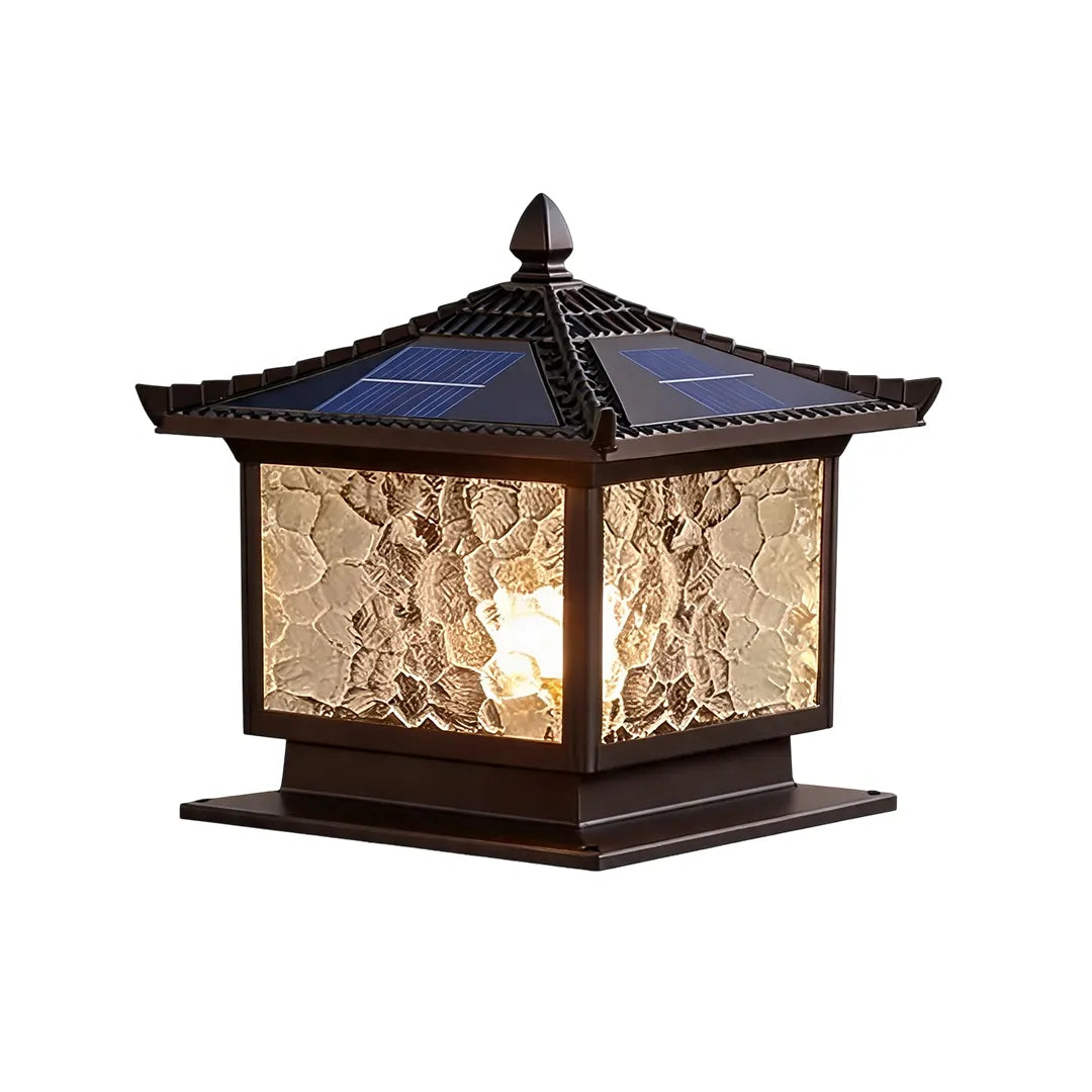 Landscape Pillar Lighting Vintage Roofline Outdoor Light