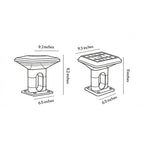 Gate Pillar Lights Modern Low-Profile Outdoor Light