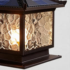 Landscape Pillar Lighting Vintage Roofline Outdoor Light