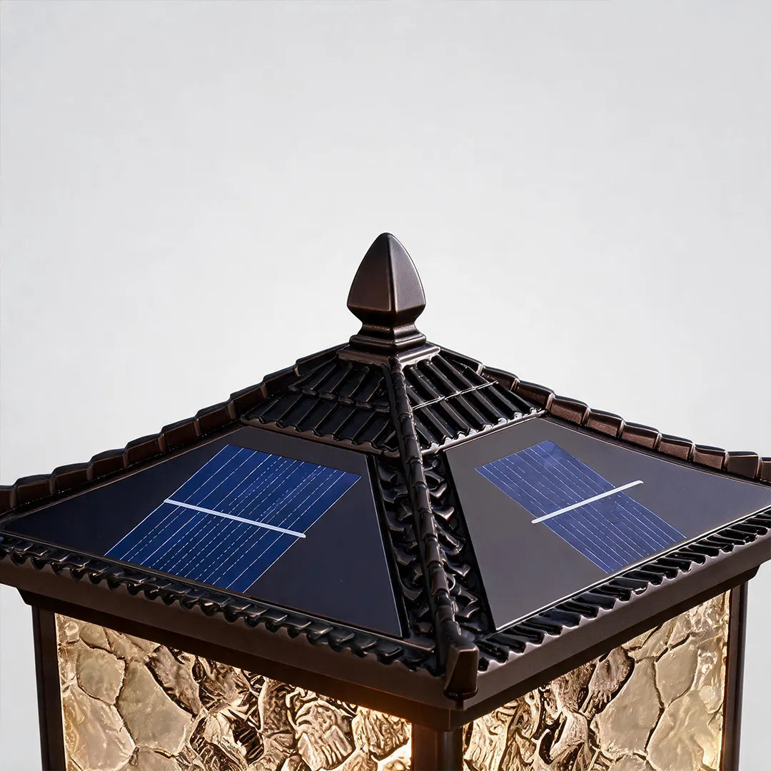 Landscape Pillar Lighting Vintage Roofline Outdoor Light