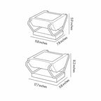 Solar Pillar Lighting Modern Waterproof Garden Gate Light