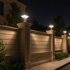 Gate Pillar Lights Modern Low-Profile Outdoor Light